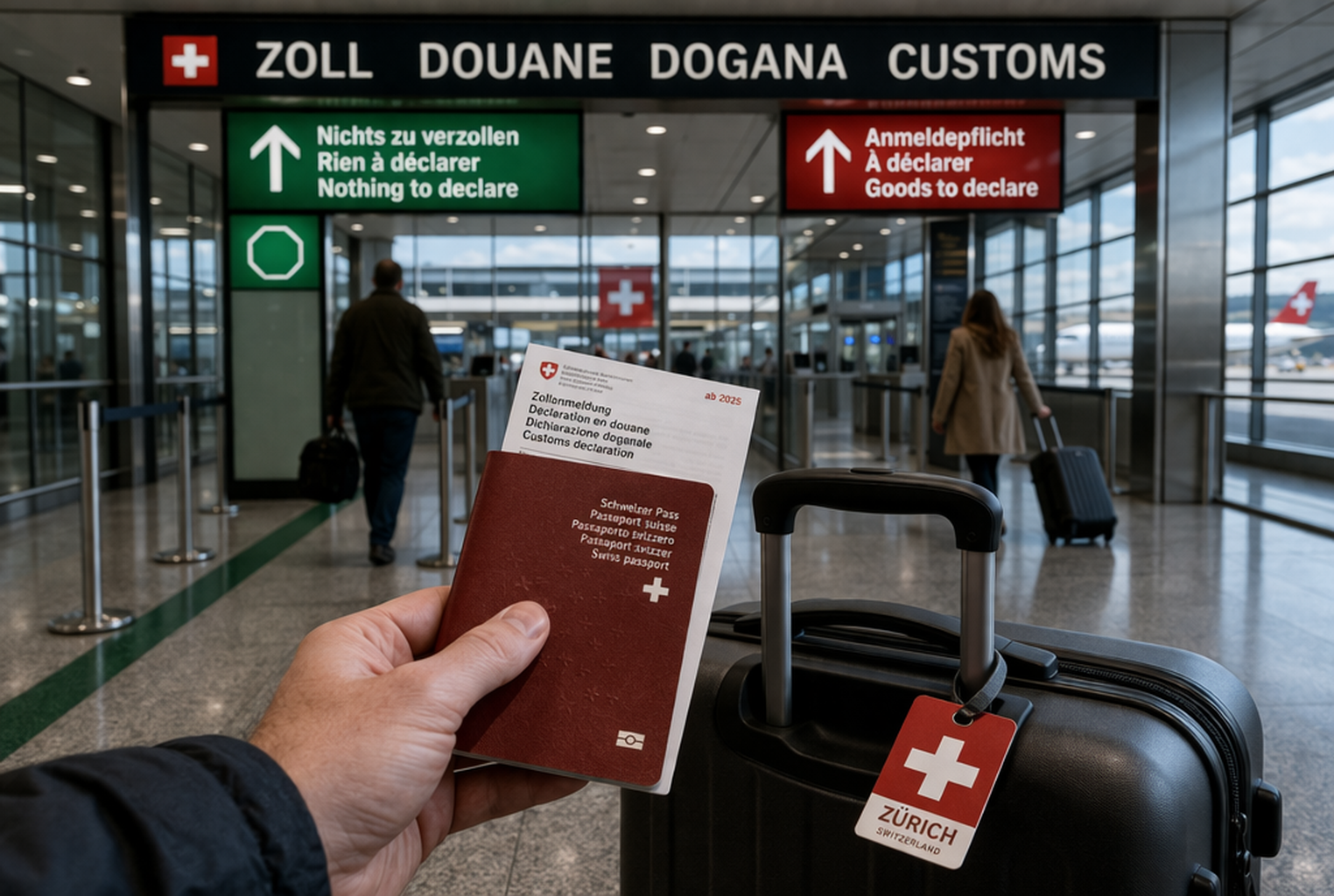 Zoll bei der Einreise in die Schweiz: Alles Wissenswerte